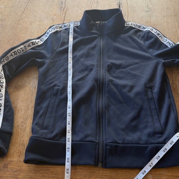 Tory Sport Navy Logo Zip Up Jacket - Picture 7 of 8
